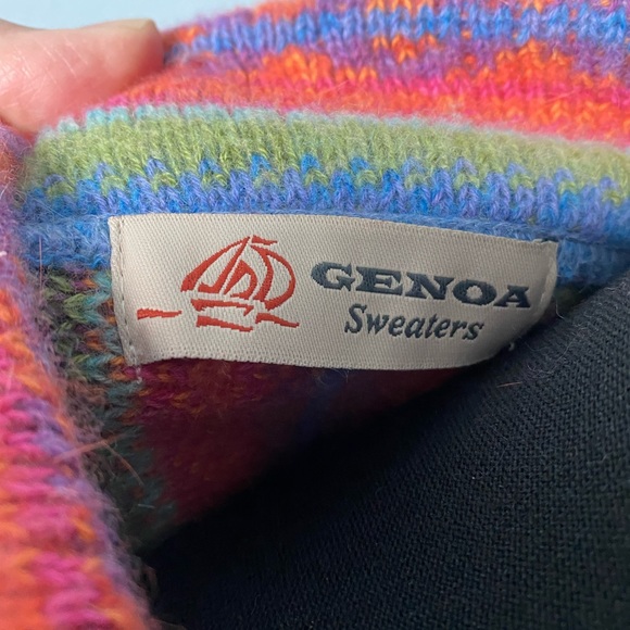 Genoa Zippered Cardigan Sweater Size S - Picture 5 of 5